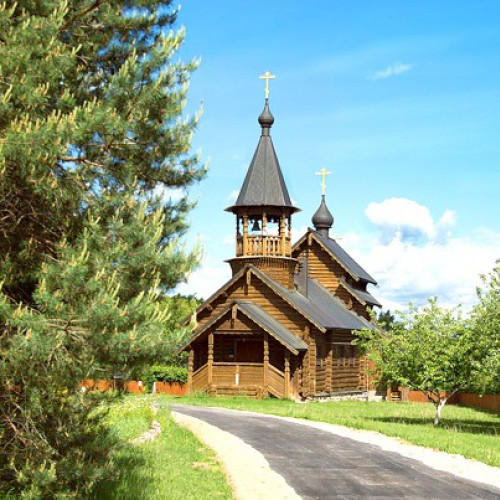 Скит Сергия Радонежского, село Кривель